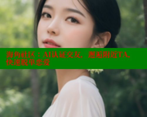 海角社区：AI认证交友，邂逅附近TA，快速脱单恋爱 海角社区视频在线观看 第1张