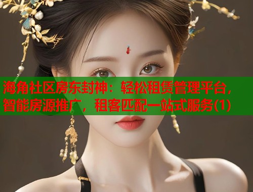 海角社区房东封神：轻松租赁管理平台，智能房源推广，租客匹配一站式服务(1)