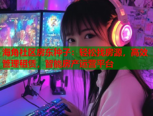 海角社区房东种子：轻松找房源，高效管理租赁，智能房产运营平台