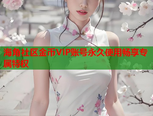 海角社区金币VIP账号永久使用畅享专属特权