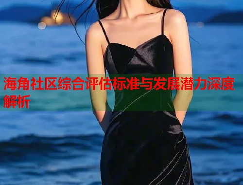 海角社区综合评估标准与发展潜力深度解析